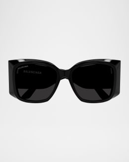 Balenciaga Bossy Cat-Eye Acetate Sunglasses | Neiman Marcus