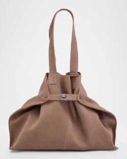 Akris Ai Small Zebra-Print Top-Handle Tote Bag | Neiman Marcus