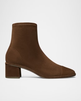 まなTory Burch Lancaster Suede Bootie Tory Burch Turnlock 75MM Suede Ankle Boots | Saks Fifth Avenue