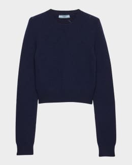Prada Cashmere V-Neck Sweater | Neiman Marcus