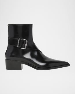 Stuart Weitzman Men Adwin Black Leather Chelsea Boots... Size 10M Stuart Weitzman Men main image 3
