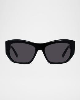 Givenchy GV40116IW Bio-Acetate Wrap Around Sunglasses  display picture 1
