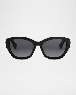 BVLGARI B.zero1 Acetate Cat-Eye Sunglasses | Neiman Marcus