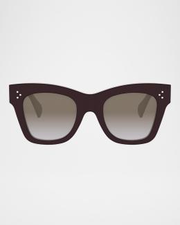 Celine 49mm Metal Round Sunglasses | Neiman Marcus display picture 1