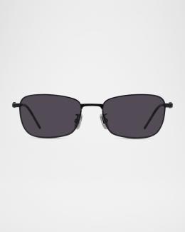 Givenchy GV Day Geometric Acetate Oval Sunglasses | Neiman Marcus