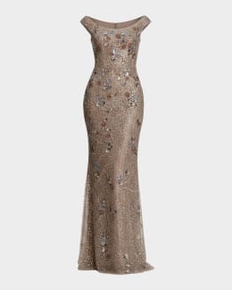 strapless open back dress Dress The Population Emery Sequin Dress