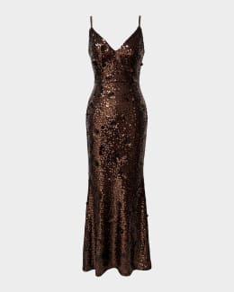 Dress the Population Black Label Helena Sequin Floral Bodycon Midi Dress |  Neiman Marcus