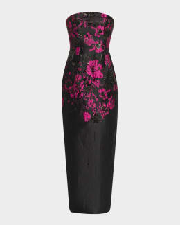 green emerald velvet dress Magnolia Mesh Embroidery Maxi Dress