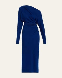A.L.C. Sylvie Halter Midi Dress | Neiman Marcus