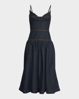 strapless open back dress Two-Toned Taffeta Pleated Gown – John Paul Ataker main image 0