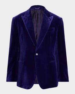 Ralph Lauren Purple Label Men's Gregory Hand-Tailored Wool Serge