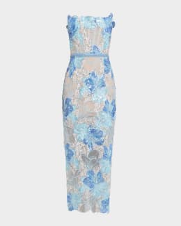 hannah 3d floral embroidered dress HANNAH main image 1