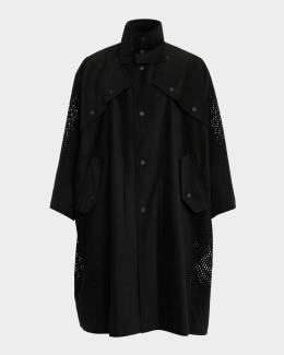 Fear of God Men's Eternal Nylon-Wool Car Coat | Neiman Marcus