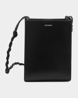 Jil Sander Tangle Tent Leather Shoulder Bag | Neiman Marcus