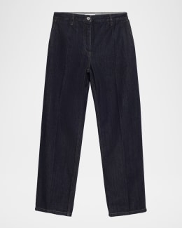 Jil Sander Wool Flannel Trousers | Neiman Marcus