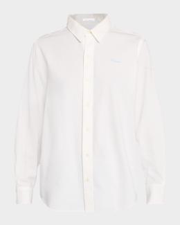 Smythe Box Pleat Shirt | Neiman Marcus