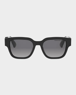 Dior Christian Dior Label S1I Rectangular Sunglasses | Neiman Marcus