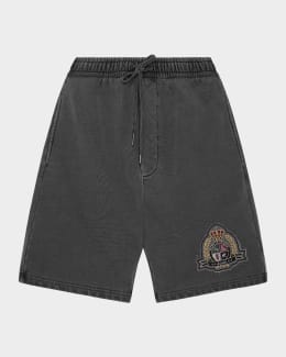 Ksubi Men's Operator Denim Carpenter Shorts | Neiman Marcus
