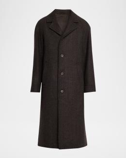 Fear of God Men's Eternal Nylon-Wool Car Coat | Neiman Marcus