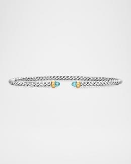 David Yurman Large Oval Link Bracelet in Silver, 12mm | Neiman Marcus