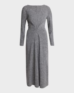 navy blue dress for baby girl PROENZA SCHOULER Devyn Asymmetric Crêpe Dress main image 1