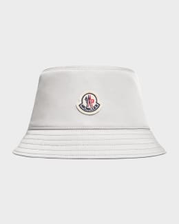 Moncler Logo Bucket Hat | Neiman Marcus