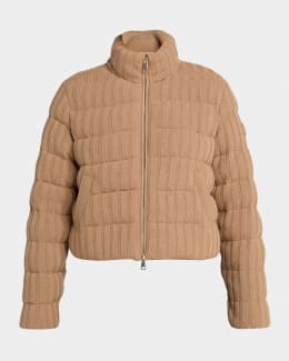 Moncler Genius x EE72 by Edward Enninful Wool Blend Zip-Up