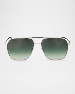 kate spade new york avaline mirrored aviator sunglasses  display picture 1