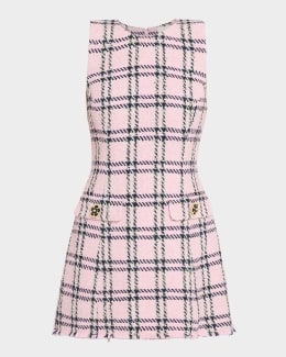 Cara Cara Arca Polka Dot Mini Dress | Neiman Marcus