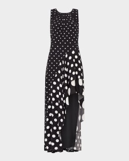 angelina jolie black lace dress Philosophy White & Black Polka Dot Dress  Panda and Cub