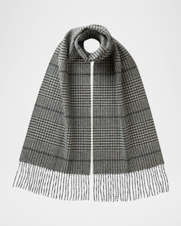 【希少】Johnstons of Elgin カシミヤ100% マクファデン Johnstons of Elgin EveryYarn™ 100% Cashmere Scarf – Light Blue