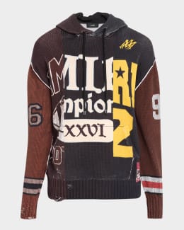 Comme des Garcons Men's Play Heart Pullover Hoodie | Neiman Marcus