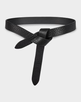 Isabel Marant Zap Studded Leather Belt | Neiman Marcus