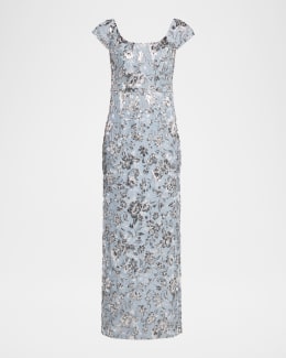 Sachin & Babi Alanna Strapless Applique Mini Dress | Neiman Marcus