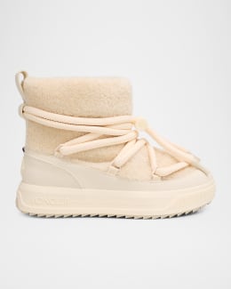 非売品　FENDI× MONCLER コラボ　スノードーム Moncler Insolux Fleece Snow Boots | Neiman Marcus