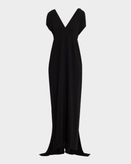 BERNADETTE Nicole Floral Satin Midi Dress | Neiman Marcus