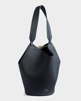 Khaite Lotus Medium Pebbled Leather Tote Bag | Neiman Marcus