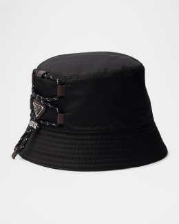 Prada Men's Re-Nylon Bucket Hat | Neiman Marcus