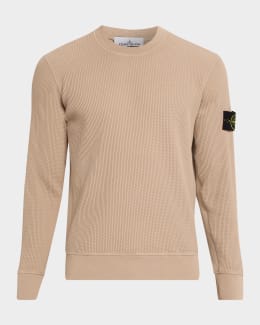 Amiri Men's MA Quad Jacquard Crewneck Sweatshirt | Neiman Marcus