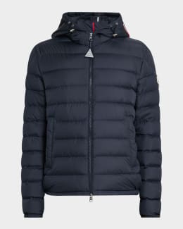 Moncler Men's Laveraet Full-Zip Jacket | Neiman Marcus