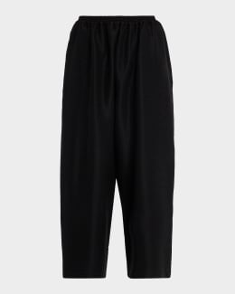 Prada Re-Nylon Wide-Leg Pants | Neiman Marcus