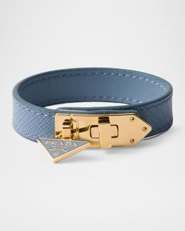 Prada Flower Braided Cord Bracelet | Neiman Marcus display picture 1
