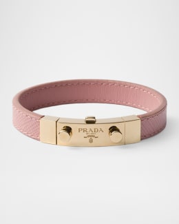 Prada Flower Braided Cord Bracelet | Neiman Marcus
