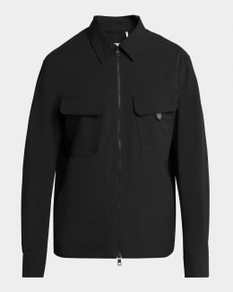 Moncler Men's Grimpeurs Hooded Jacket | Neiman Marcus