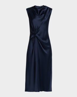 knee length dresses for ladies Marjorelle Beaded Tunic Midi Dress