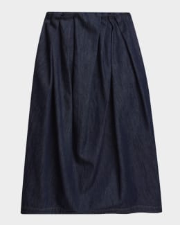 Dries Van Noten Paneled Abstract Jacquard Skirt | Neiman Marcus