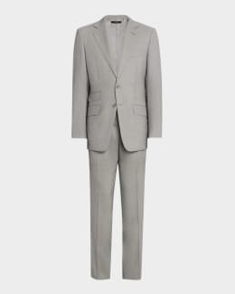 TOM FORD Men's Modern Fit Sharkskin Suit | Neiman Marcus