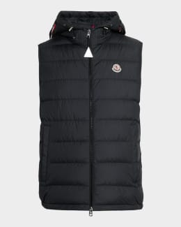 Moncler Men's Barthe Down Vest | Neiman Marcus