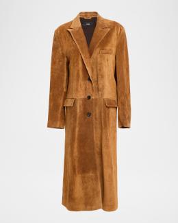CHIARULLI Erica Mongolian Cashmere and Wool Coat | Neiman Marcus