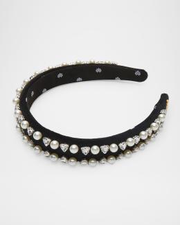 Lele Sadoughi Charlotte Faux Pearl Sprinkle Headband  display picture 1